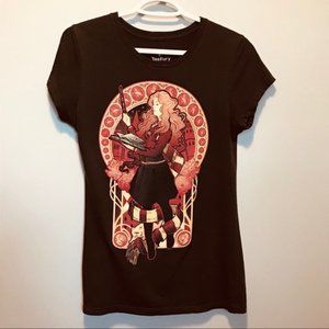 Teefury Brown Harry Potter Short Sleeve T-Shirt